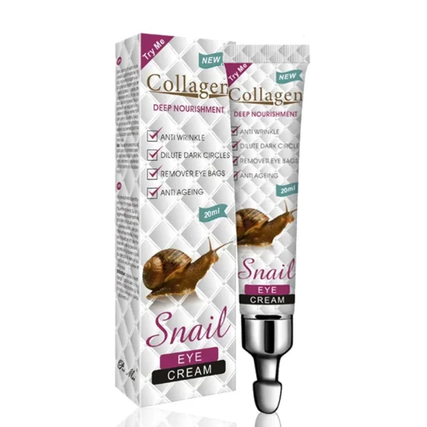 Snail Collagen Eye Cream Anti-wrinkle Moisturizing Anti Dark Circles Remove Eye Bags skincare Eyes Creams Skin Care for Eyes