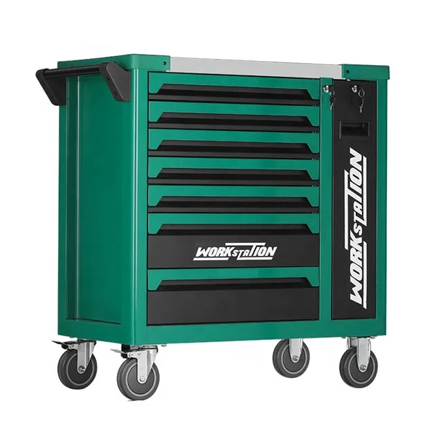 Advanced Durable American Professional Workshop Garage Toolbox with Tool Trolley Tool Cabinet Toolbox - Image 2