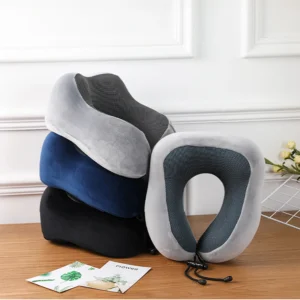 Car Pillows Memory Foam Soft Neck Supportor Travel Cushion U Shaped Neckrest Pad Cervical Interior Automobile Accessories