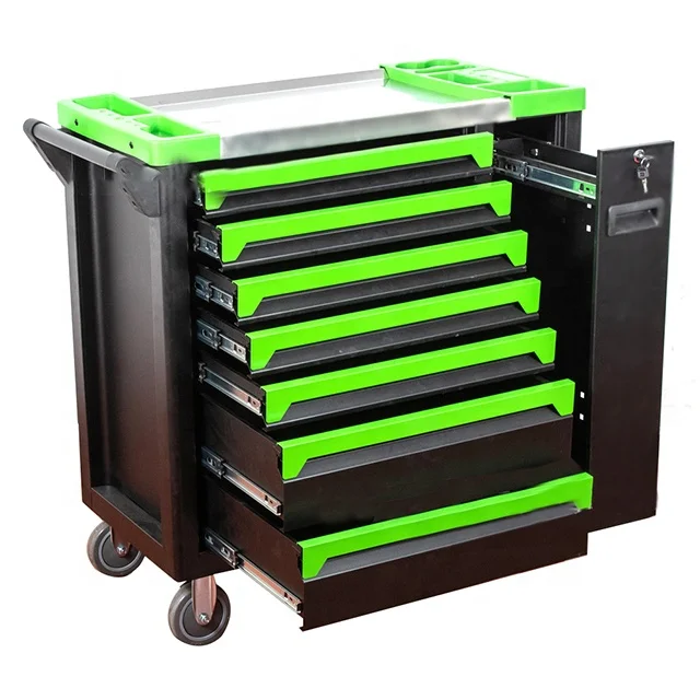 Advanced Durable American Professional Workshop Garage Toolbox with Tool Trolley Tool Cabinet Toolbox - Image 5