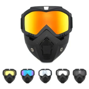 Safety Welder Mask Wrap Around Protection Flame Resistant Welding Goggles Breathable Full Face Welding Glasses Motorcycle Goggle