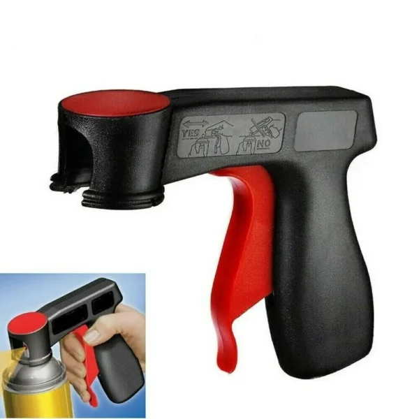 Spray Paint Handle Practical Manual Spray Gun Handle Durable Paint Bottle Pistol Grip High Quality Painting Tool Accessories