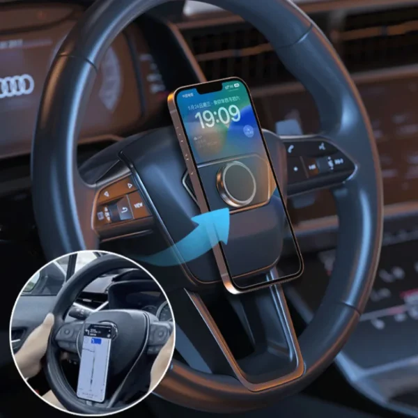 Multifunctional Anti-Gravity Magnetic Cell Phone Holder 360 Degree Magnet Mount Car Holder Home Mobile Phone Magnetic Holder