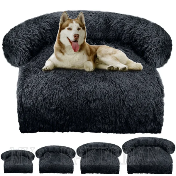 Dropshipping Pet Dog Bed Sofa For Dog Pet Bed Warm Nest Washable Soft Furniture Protector Mat Cat Blanket Large Dogs Sofa Bed