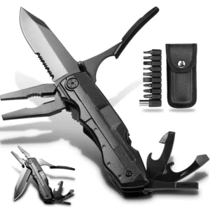 Multifunctional Knife Pliers Outdoor Home Portable Outdoor Survival Folding Knife Plier Screwdriver Hand Tool Car Emergency Tool