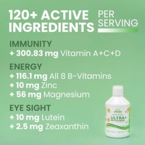 Swedish Nutra Super Kids Liquid Multivitamin 500 ml
