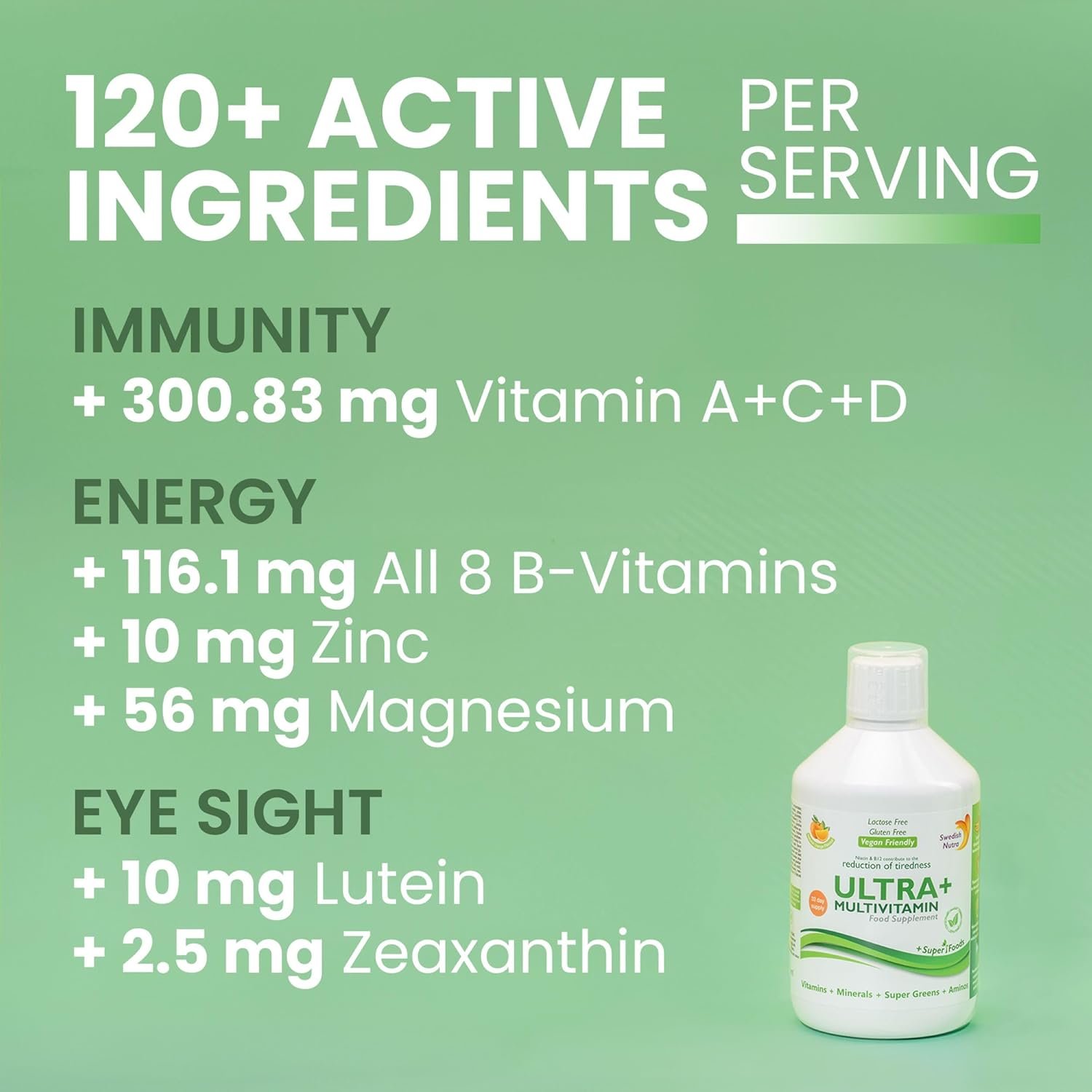 swedish nutra super kids liquid multivitamin (500 ml, 33 day supply) delivers essential vitamins, minerals, and super greens to support healthy growth, energy, and immune function. with a natural orange flavour kids love. suitable for ages 3+. swedish nutra super kids liquid multivitamin (500 ml, 33 day supply) delivers essential vitamins, minerals, and super greens to support healthy growth, energy, and immune function. with a natural orange flavour kids love. suitable for ages 3+.