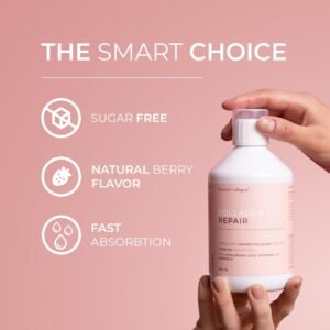 Swedish Collagen 10,000 mg Hydrolysed Marine Collagen Liquid Supplement