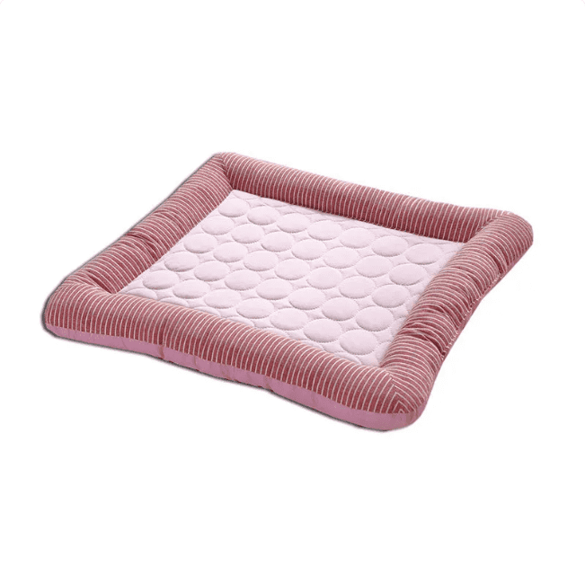 Keep Your Pets Comfortable with Our Cooling Pad: A Refreshing Haven for Dogs, Cats, Puppies, and Kittens—Ice Silk Material in Soothing Blue for Summer Slumber - Image 2